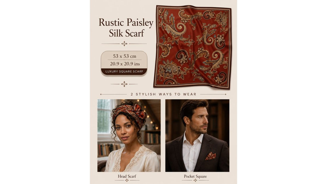 Bohemian Chic Style: Easy Ways to Wear a Silk Scarf