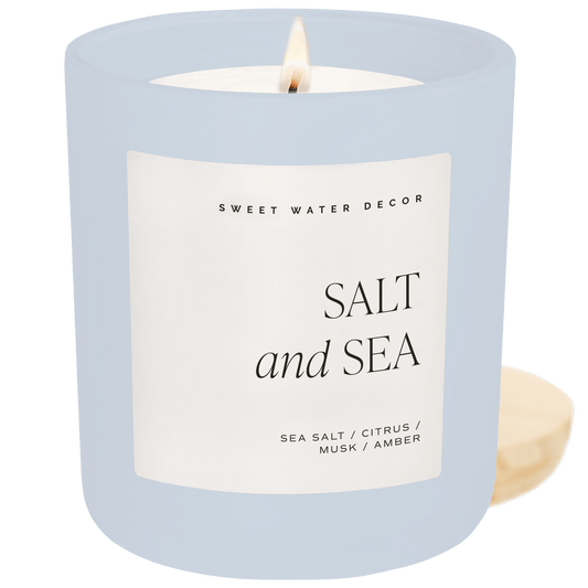 Salt and Sea 15 oz soy candle